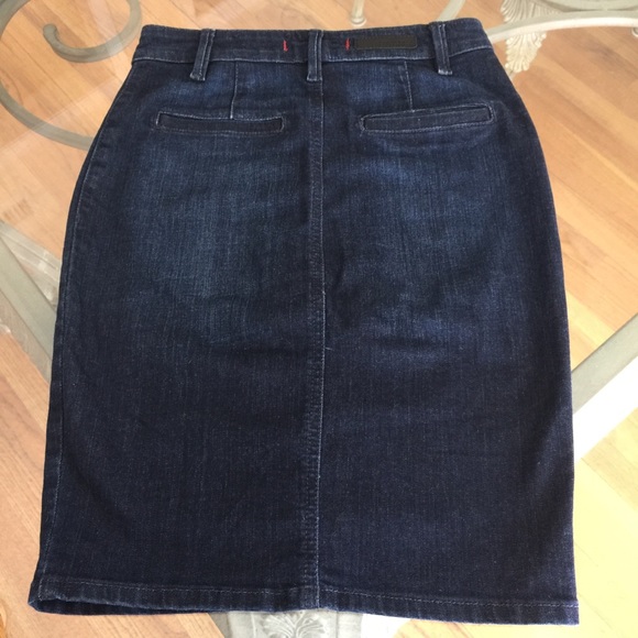 Sanctuary Shay Button Stretch Denim Skirt 24, NWOT - Picture 3 of 8